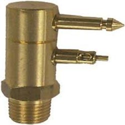 FUEL TANK CONNECTOR J/E 502867, 1/4" NPT MALE