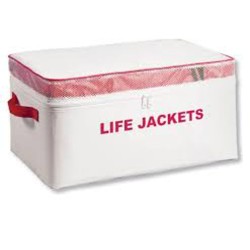 LIFE VEST BAG NAVY BLUE NYLON VENTED (HOLDS 4) LIFE VEST BAG NAVY BLUE NYLON VENTED (HOLDS 4)