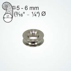 CLAMCLEAT 10MM DOG BONE HIGH LOAD RING TITANIUM CLAMCLEAT 10MM DOG BONE HIGH LOAD RING TITANIUM