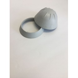 ZODIAC CONE END MOUL. LIGHT GR (1) ZODIAC CONE END MOUL. LIGHT GR (1)