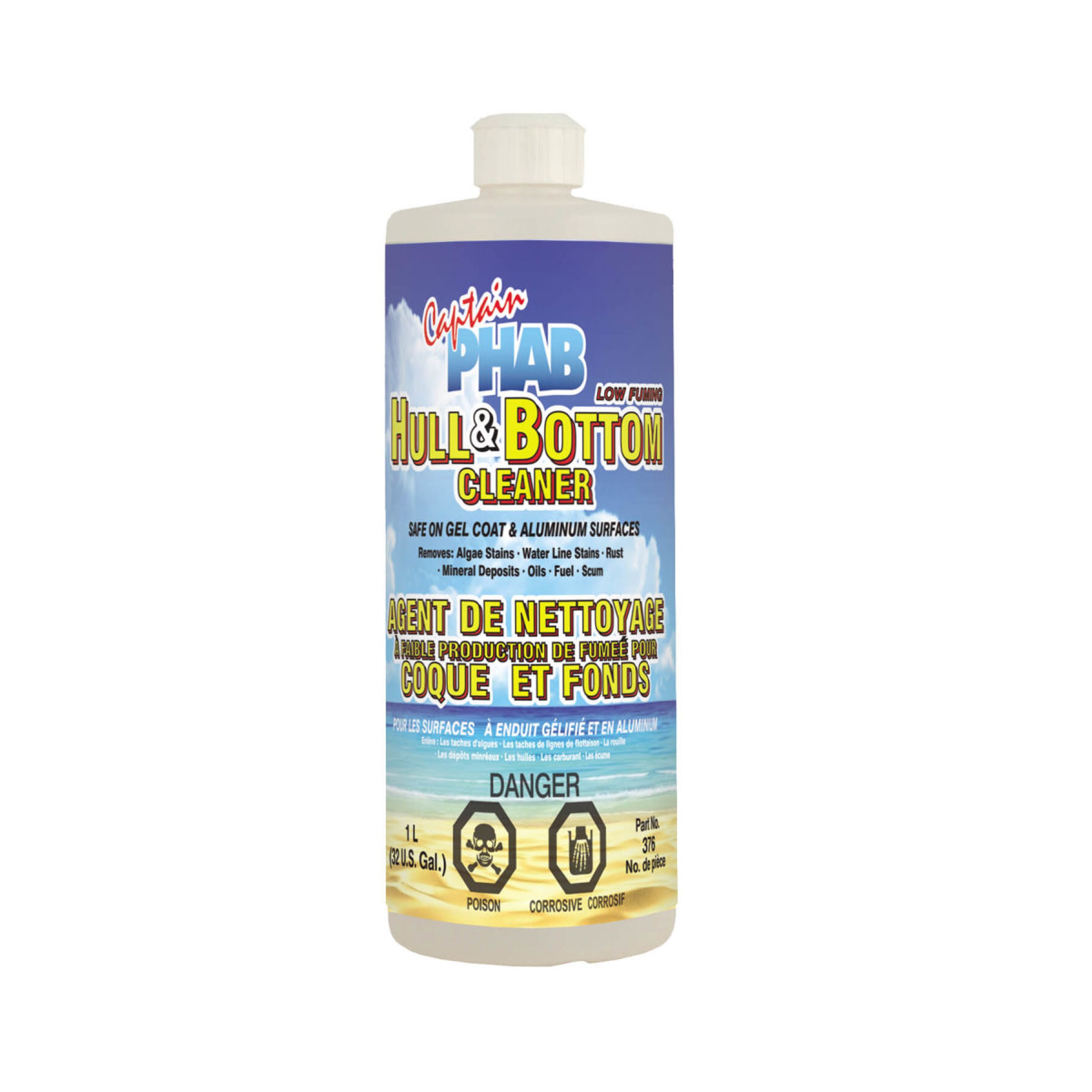 CAPT PHAB 376 HULL & BOTTOM CLEANER 1 LITRE
