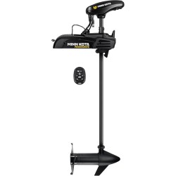 MINN KOTA 1358451 POWERDRIVE™ BOW MOUNT FRESHWATER TROLLING MOTOR W/MICRO REMOTE, 55 LBS. THRUST, 54" SHAFT,
