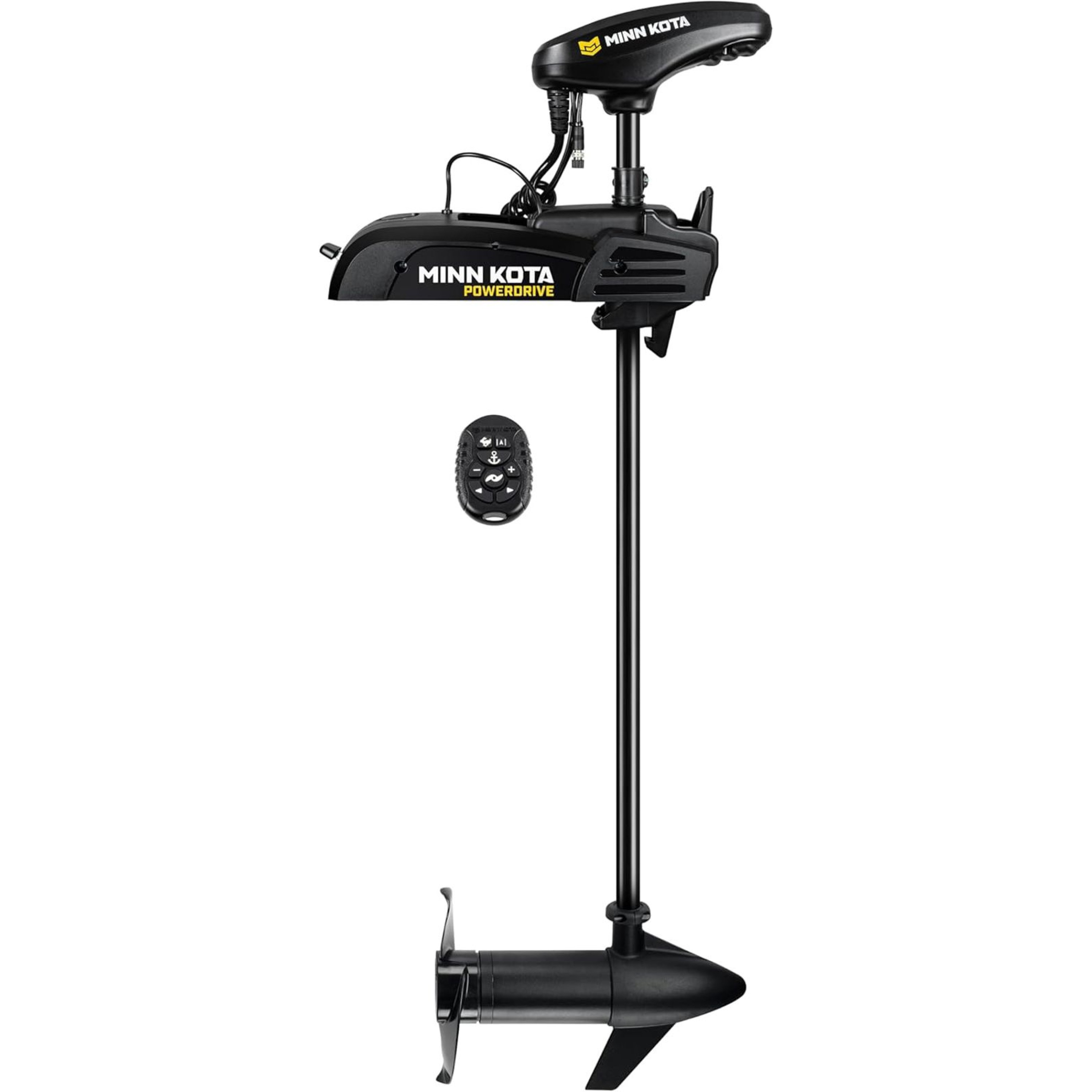 MINN KOTA 1358451 POWERDRIVE™ BOW MOUNT FRESHWATER TROLLING MOTOR W/MICRO REMOTE, 55 LBS. THRUST, 54" SHAFT,