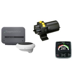 RAYMARINE EV-100 POWER AUTOPILOT KIT WITH PUMP, COURSE COMPUTER NMEA 2000 STARTING KIT EVOLUTION HYDRAULIC PILOT,
