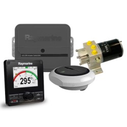 RAYMARINE EV-200 POWER AUTOPILOT WITH I70R HEAD EVO COURSE COMPUTER AND TYPE 1 HYDRAULIC DRIVE UNIT