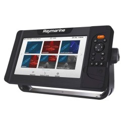 RAYMARINE ELEMENT 9 HV - 9" CHART PLOTTER WITH CHIRP SONAR, HYPERVISION, WI-FI & GPS, NAVIONICS+ US AND CANADA CHART & NO TRANSDUCER