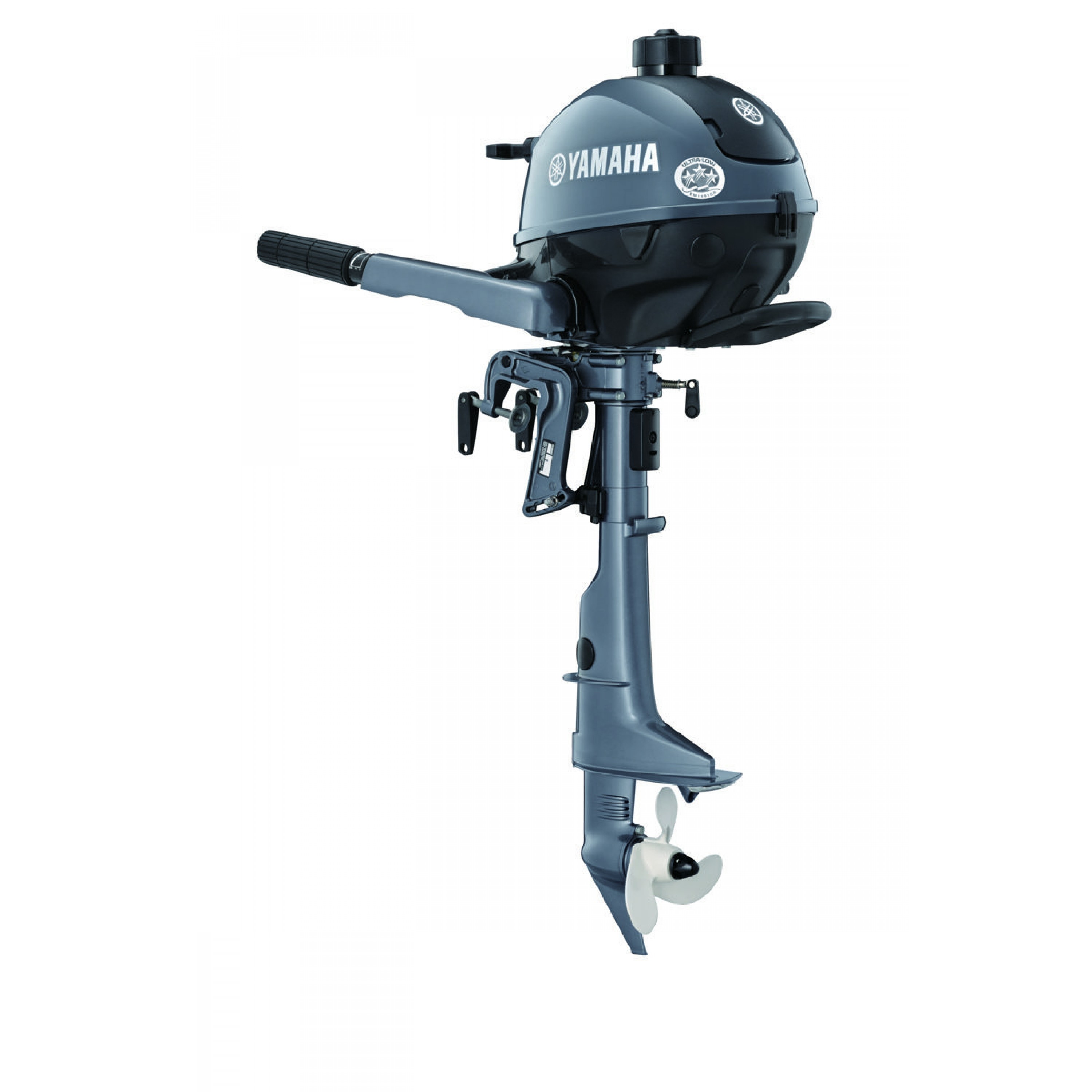 2.5 HP, YAMAHA OUTBOARD, F2.5SMHB, GREY, CARB, 15IN, TILLER, INTEGRAL FUEL TANK, MANUAL START, ALUM PROP 2.5 HP, YAMAHA OUTBOARD, F2.5SMHB, GREY, CARB, 15IN, TILLER, INTEGRAL FUEL TANK, MANUAL START, ALUM PROP