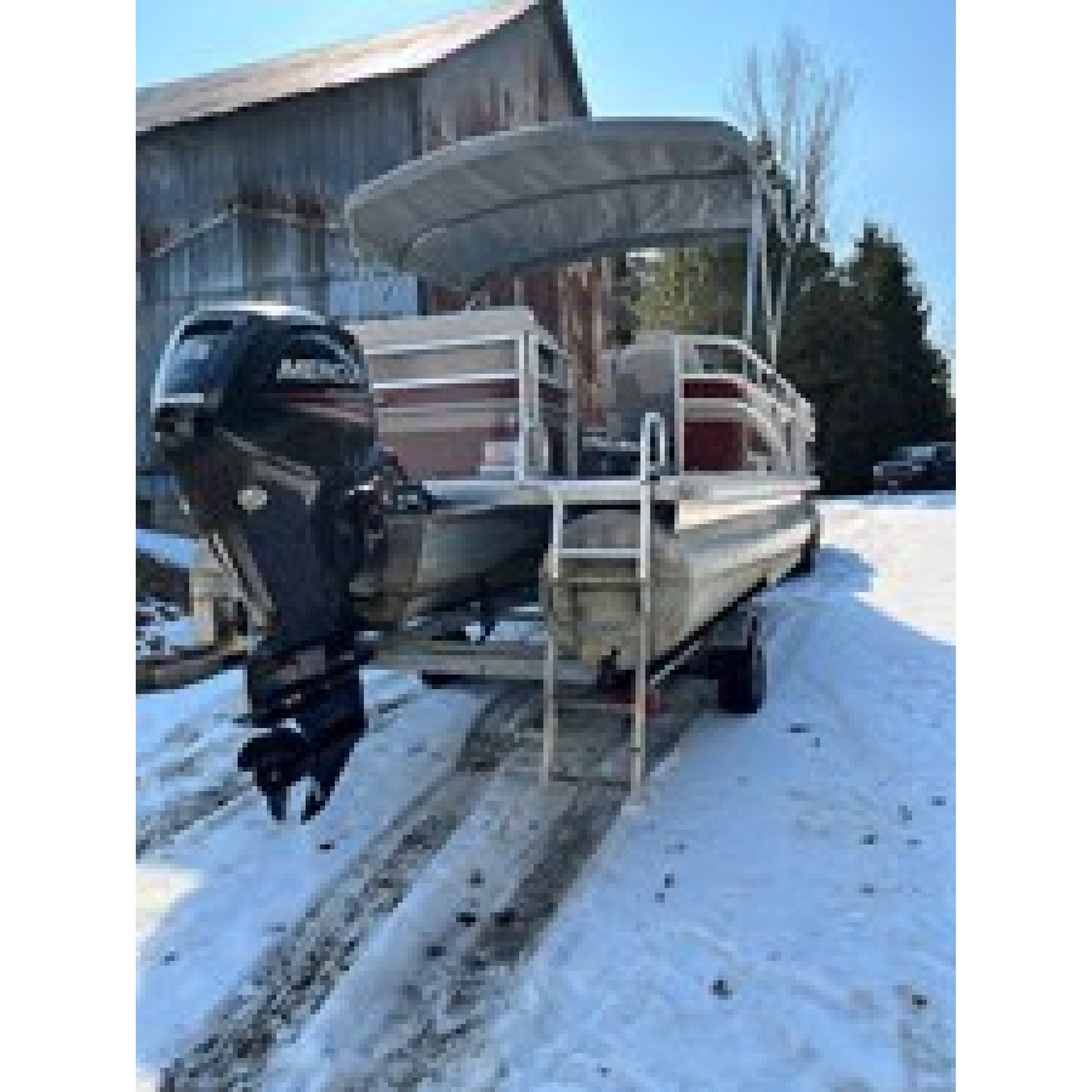 2016 21' 6" PRINCE Sport Fisher 21 Pontoon Boat Princecraft