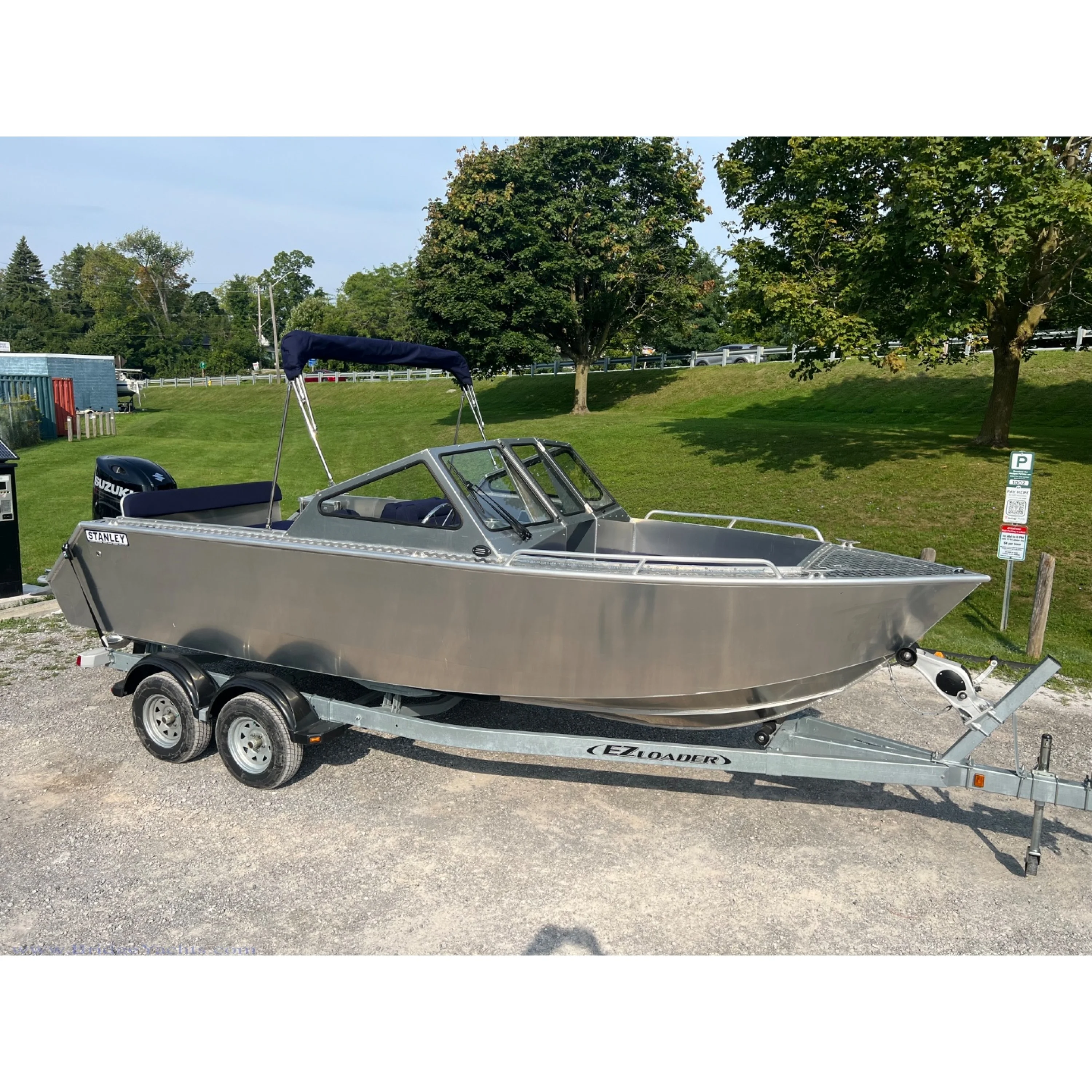 Stanley Islander 21 Dual Console - Digital Suzuki Stanley Islander 21 Dual Console - Digital Suzuki
